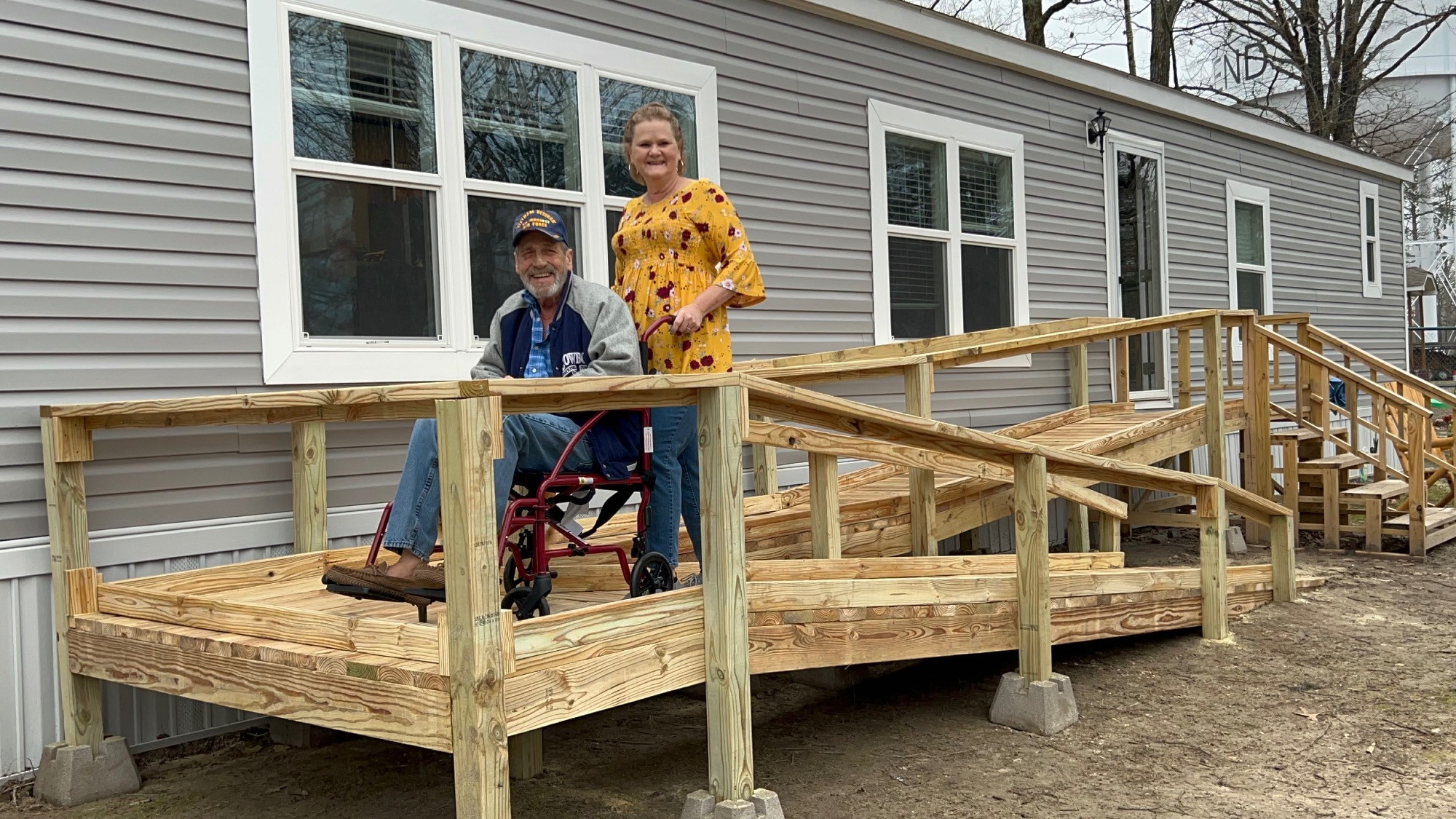 ORWB Builds a Wheelchair Ramp